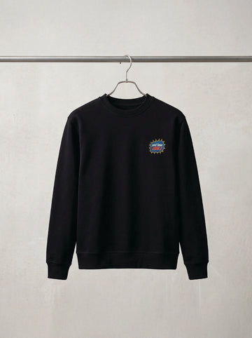 Und sweatshirt with "Part Time Adult Badge"