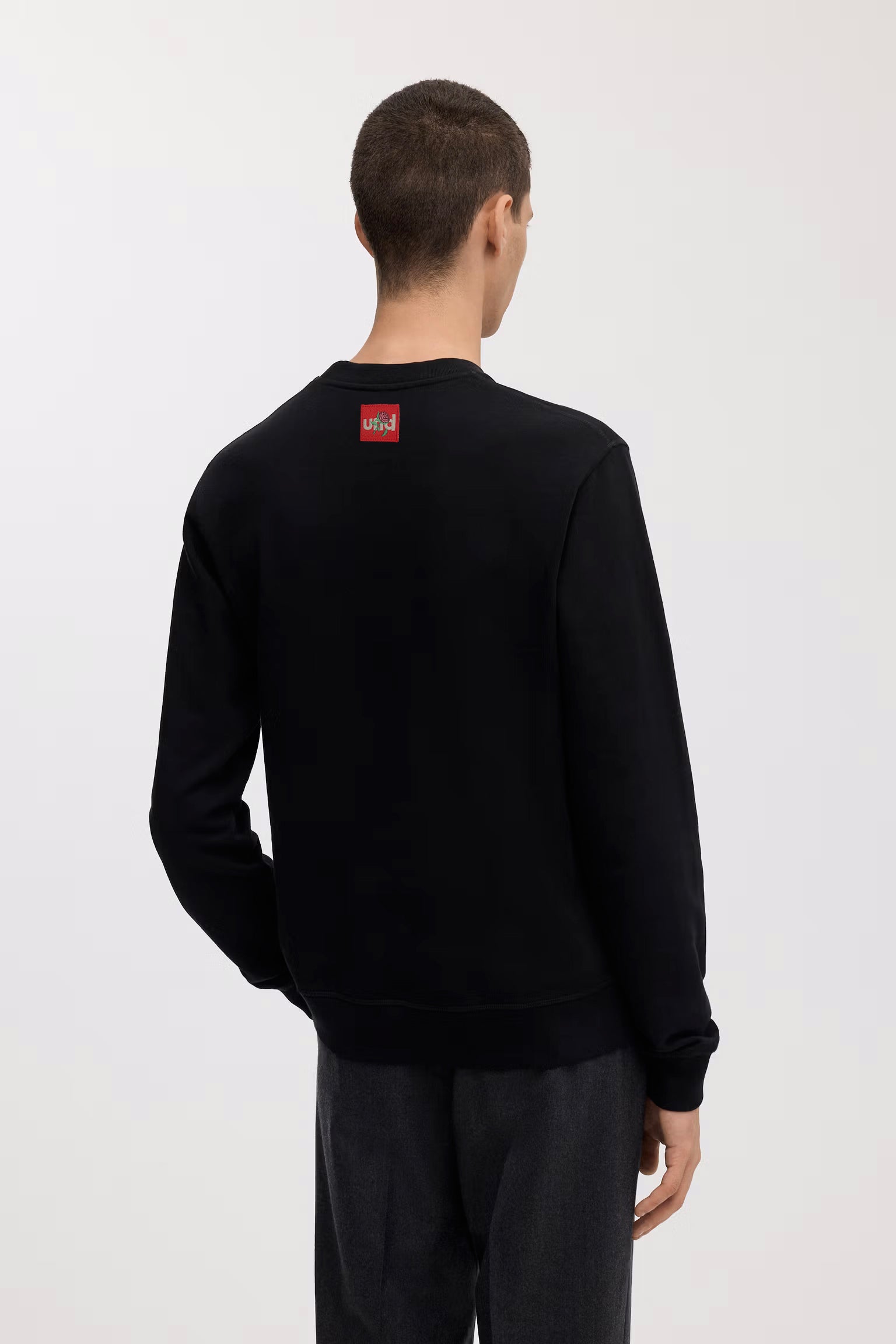 Und sweatshirt with "Part Time Adult Badge"