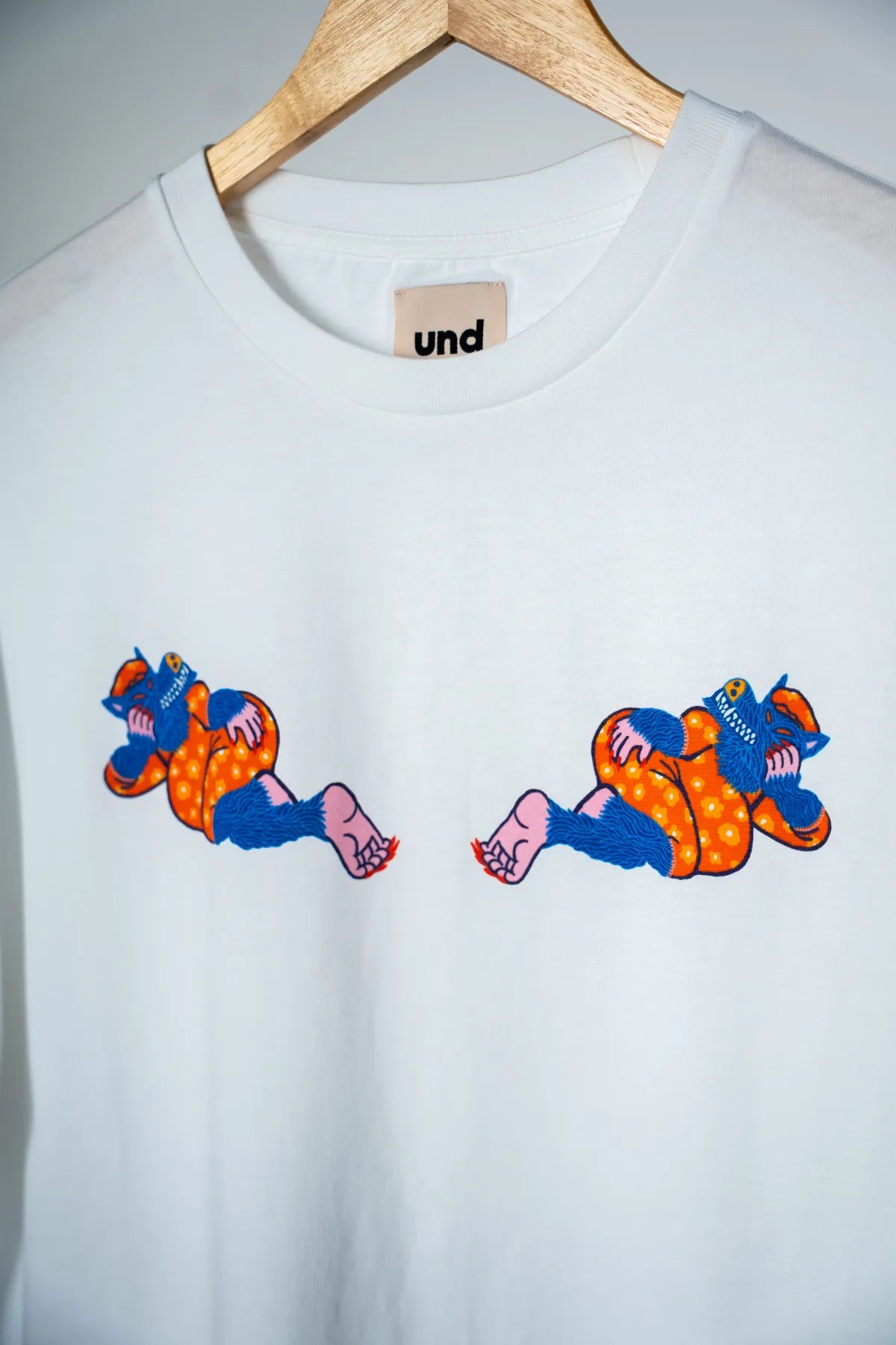 UND × Bıyıkof – Grandma Wolf T-shirt